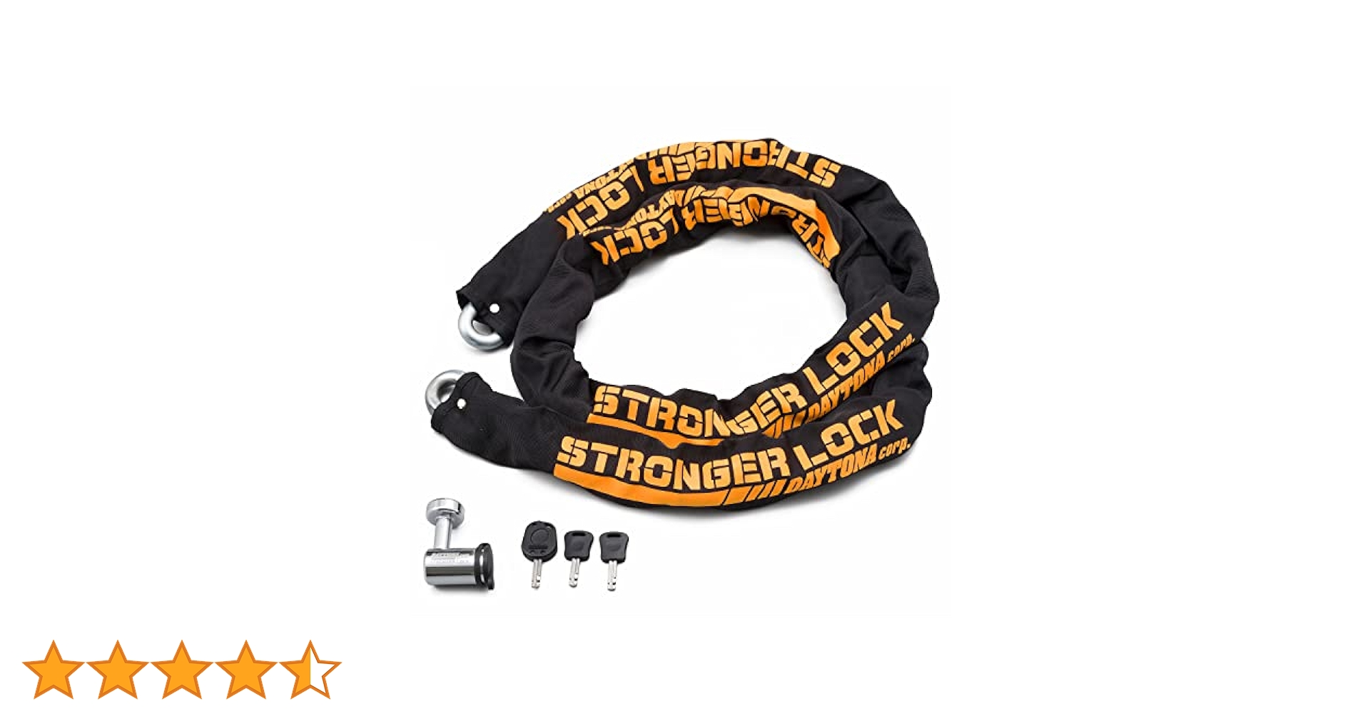ロックIT Amazon | デイトナ(Daytona) バイク用 チェーンロック スチール